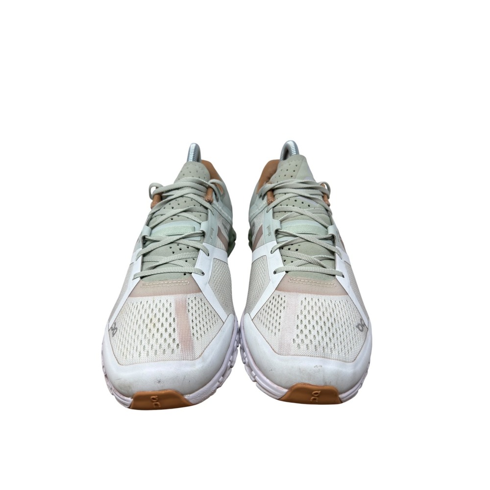 On Running Women's Sneakers in Light Sage, Cream & Tan - Picture 6 of 10